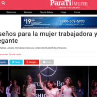 GLAUDI by Johana Hernandez on LA OPINION -Para Ti Mujer