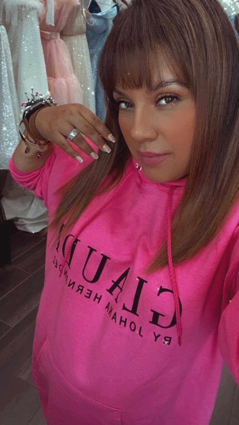 "Pink" GLAUDI - hoodie