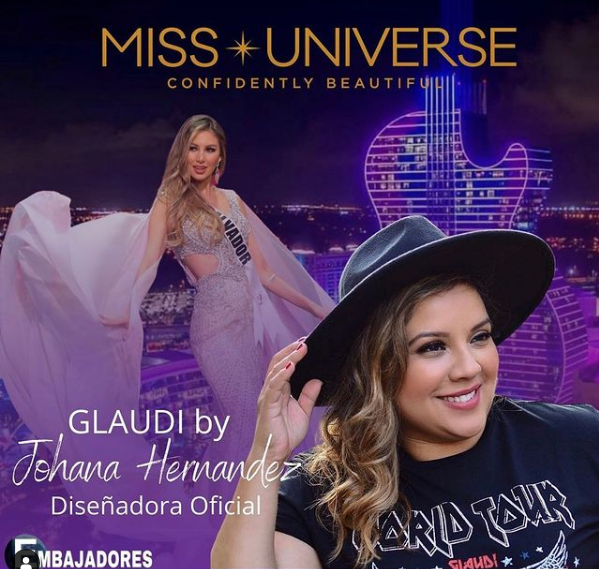 Proud to Represent a Nation with Ms. El Salvador 2020, Vanessa Velásquez!