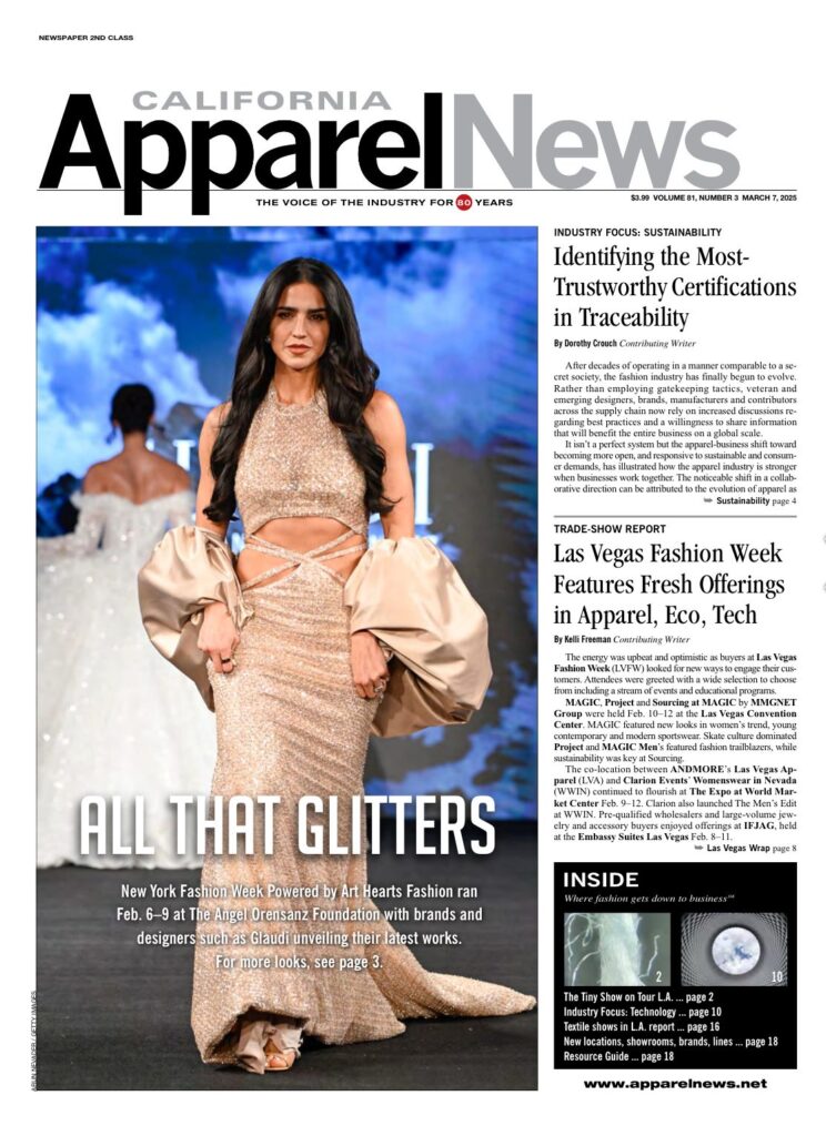 Graces the Cover of LA Apparel News with Bárbara de Regil